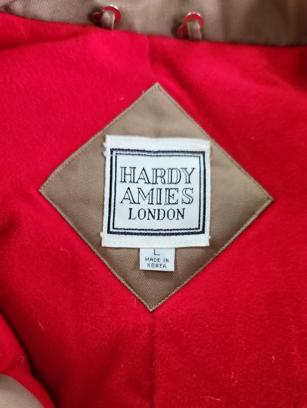 Hardy Amies Vintage Puffer Down Jacket Men's Size L